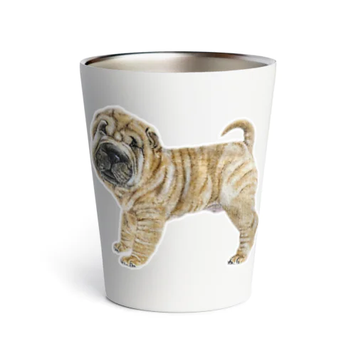 チャイニーズシャーペイ　(犬） Thermo Tumbler