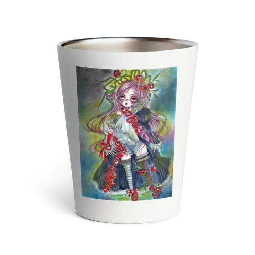 薔薇の魔女ルージュちゃん。 Thermo Tumbler