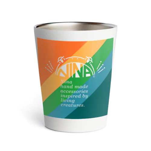 NINA LOGO Thermo Tumbler