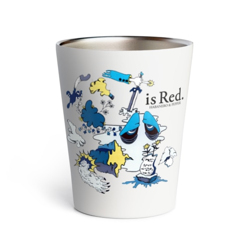 ハバネロ胡椒「is Red.」記念グッズA Thermo Tumbler
