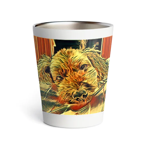 lovely dog Thermo Tumbler