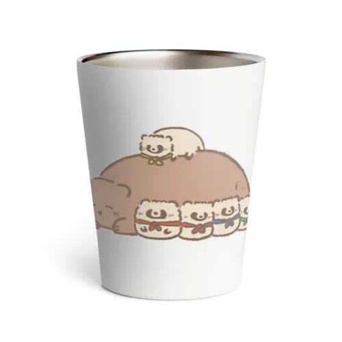 ゴレンジャーたぬき2 Thermo Tumbler