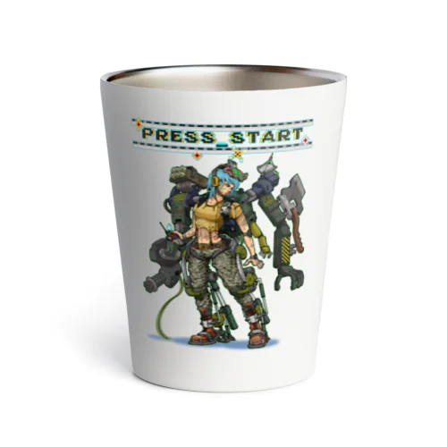 “PRESS START” 1-#1 Thermo Tumbler