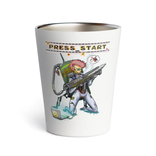 “PRESS START” 2-#1 Thermo Tumbler