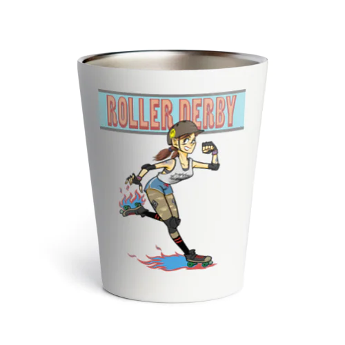 "ROLLER DERBY" Thermo Tumbler