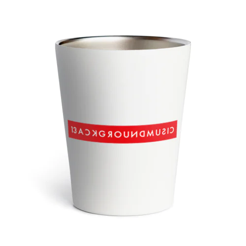 13ACKGROUNDMUSIC Thermo Tumbler