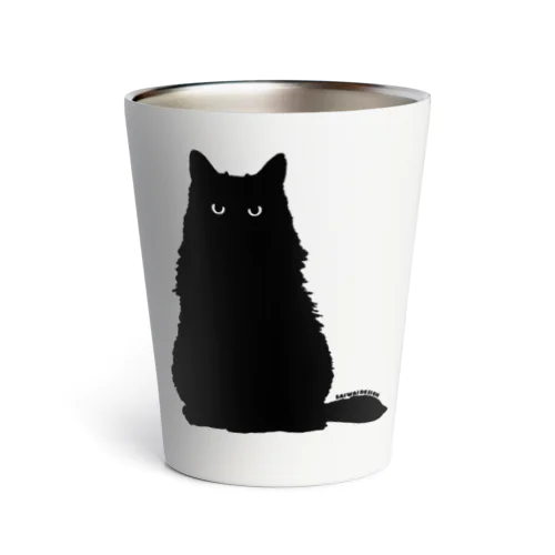 クロネコこぶお Thermo Tumbler