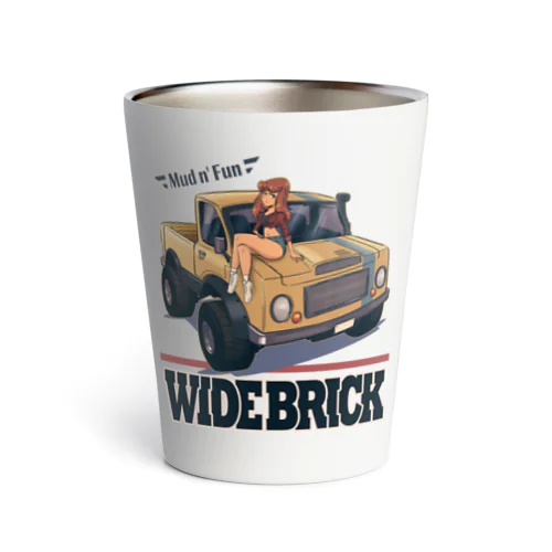 "WIDE BRICK" Thermo Tumbler