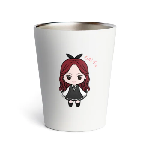 ちむ子。ロゴ入り/03。 Thermo Tumbler