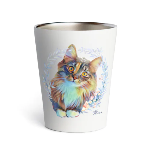 猫カフェラグドールきすflower Thermo Tumbler