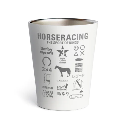 HORSERACING GRAPHICS Thermo Tumbler