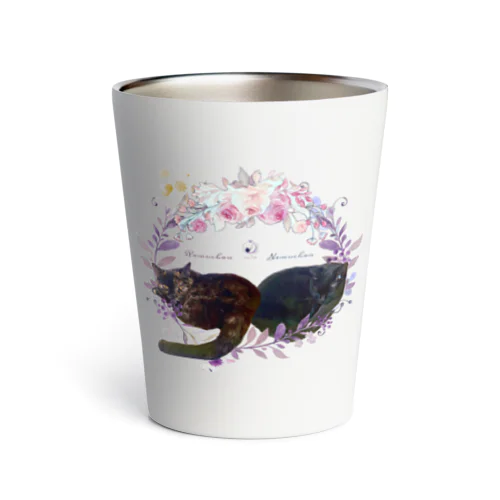 猫カフェラグドールねむらむちゃんflower Thermo Tumbler