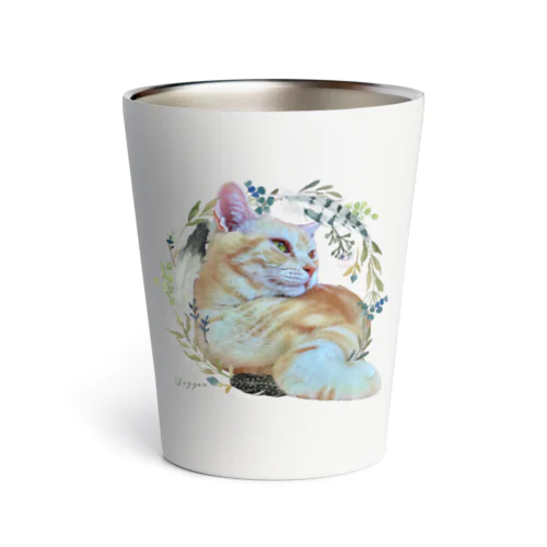 猫カフェラグドールてぃがflower Thermo Tumbler