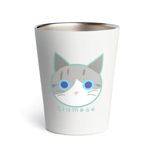 シャムトラ猫 Thermo Tumbler