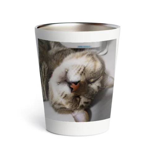 おでぶ猫こころくん Thermo Tumbler