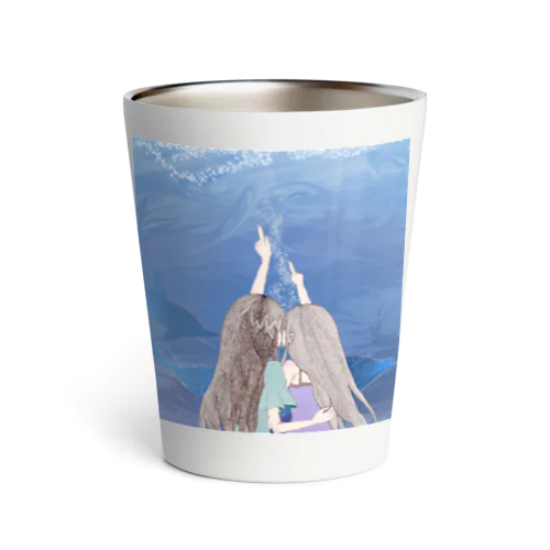 少女たちはイルカの夢を見る Thermo Tumbler