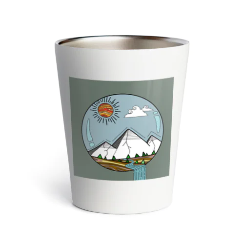 山 川 太陽 Thermo Tumbler