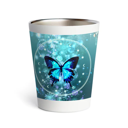 Deramy jade blue Thermo Tumbler