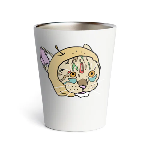 梨帽子ねこ Thermo Tumbler