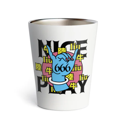 NICE PLAY【666】 Thermo Tumbler