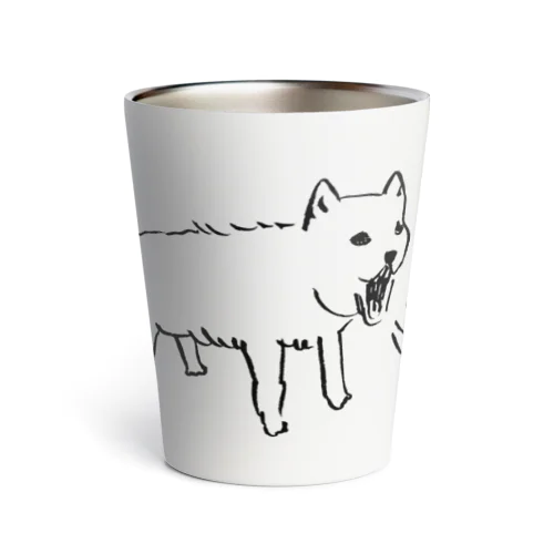 犬吠の犬 Thermo Tumbler