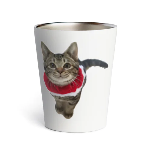 保護ねこ仮名・織ちゃんグッズ Thermo Tumbler