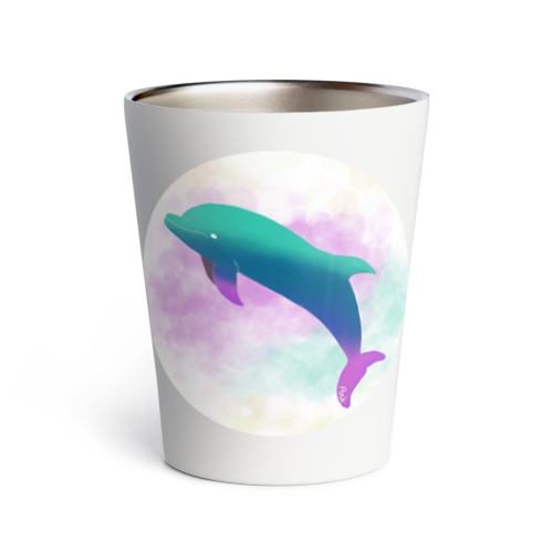 エメラルド×グラデーション Thermo Tumbler