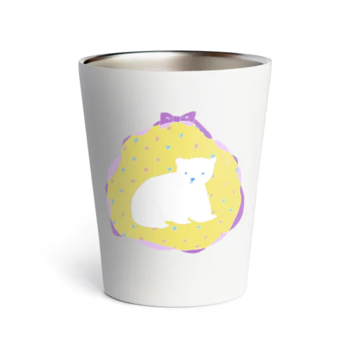 くまのふわふわちゃん Thermo Tumbler