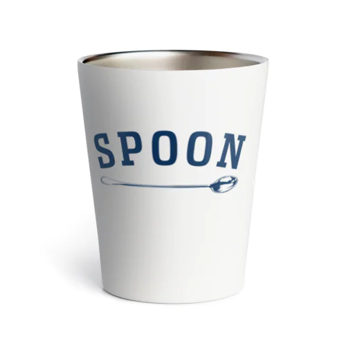 SPOON (NAVY) Thermo Tumbler