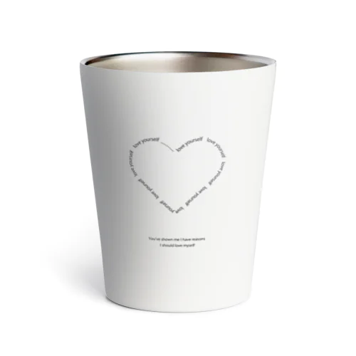 love yourself ver Thermo Tumbler