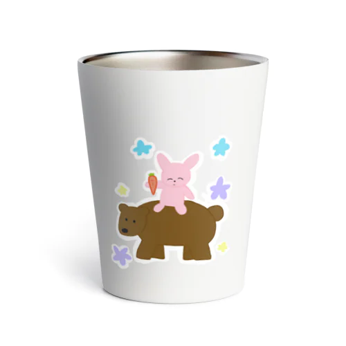 うさぎの散歩 Thermo Tumbler