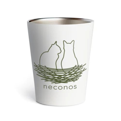 neconos LOGO (G) Thermo Tumbler