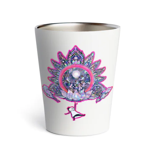 踊って花咲くマンダラ Thermo Tumbler