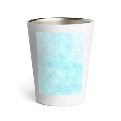 雪の柄その1 Thermo Tumbler