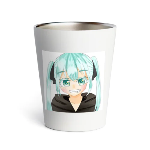 ツインテ女の子 Thermo Tumbler