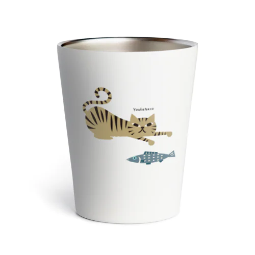 かますねこ　きじとら Thermo Tumbler