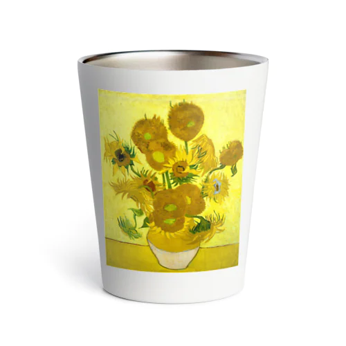 ゴッホ/ひまわり　Vincent van Gogh / Sunflowers サーモタンブラー