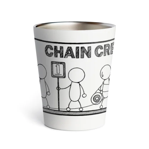 PBスティック君 CHAIN CREW Thermo Tumbler