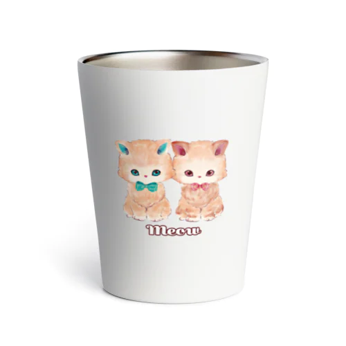 リボンを探す猫 Thermo Tumbler