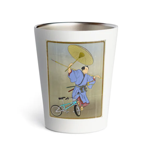 "bmx samurai" #1 Thermo Tumbler