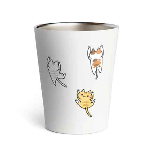 這い上がる猫たち Thermo Tumbler