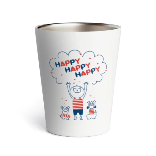 HAPPY HAPPY HAPPY！上を向いて笑おう！夏バージョン Thermo Tumbler