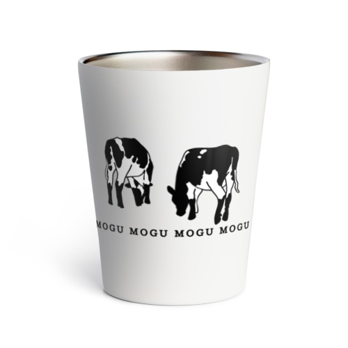 牛もぐもぐおしり Thermo Tumbler