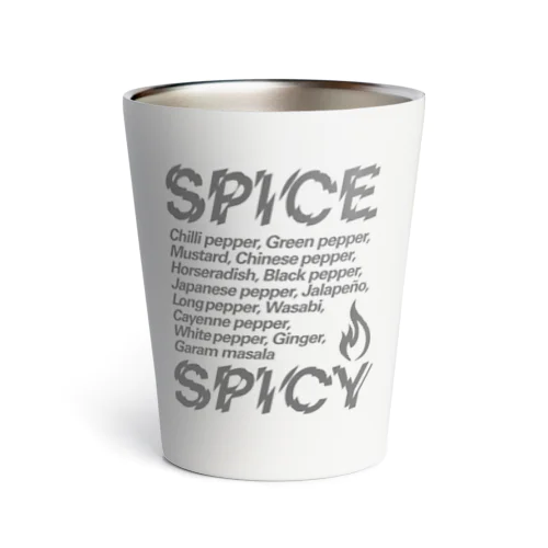 SPICE SPICY（Diagonal） Thermo Tumbler