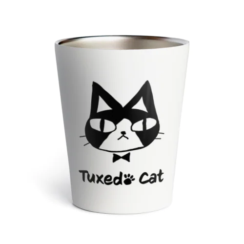 Tuxedo Cat Thermo Tumbler
