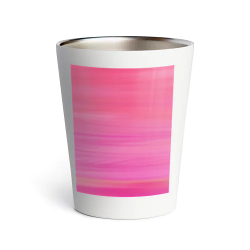 サンセットピンク Thermo Tumbler