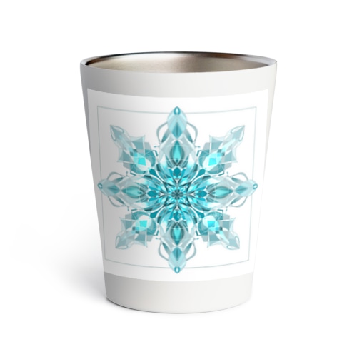 「湖」曼荼羅 Thermo Tumbler