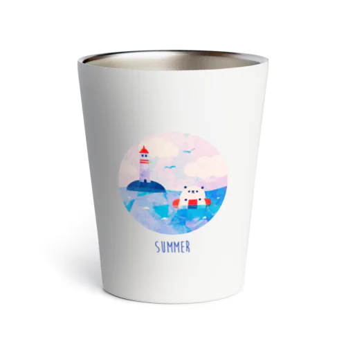 夏のパンダ Thermo Tumbler