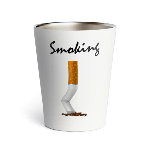 Smoking-タバコの吸い殻- サーモタンブラー