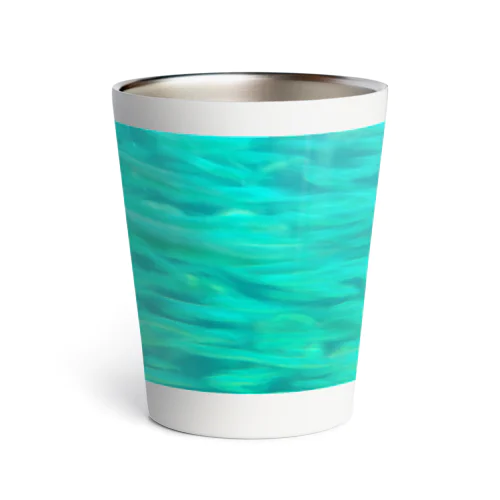 エメラルドグリーンの魚群 Thermo Tumbler